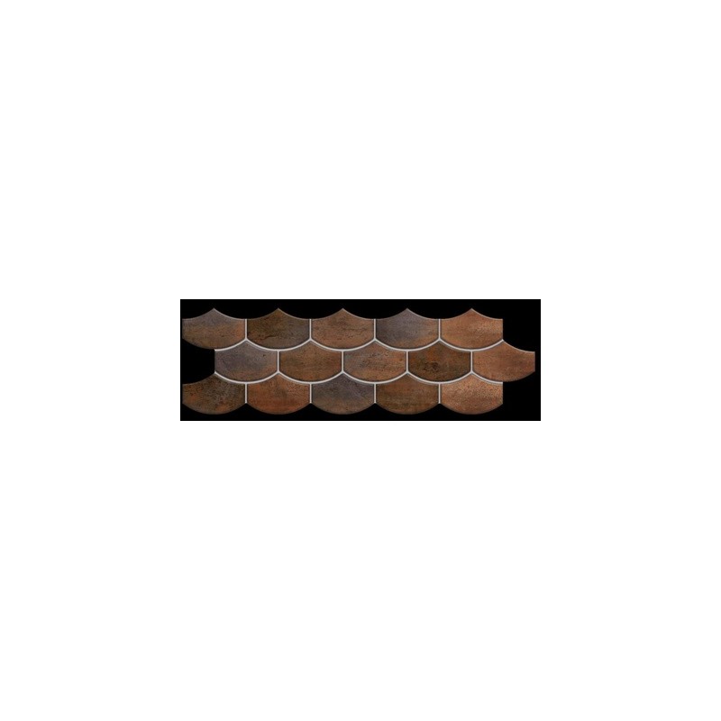 NANOCORTEN COPPER LAPPE MOSAIQUE FLAKE 14,73X44,63 - Apavisa APAVISA - 1