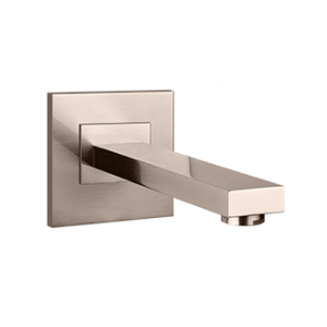RETTANGOLO K Wall-mounted bathtub spout, customized length. To be completed with GESSI remote control