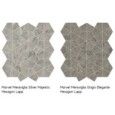 MARVEL MERAVIGLIA GRIGIO ELEGANTE HEXAGON GELAEPPT 40,3X46,6 - ATLAS CONCORDE AJQ1 CERAMICHE ATLAS CONCORDE - 1