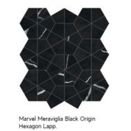 MARVEL MERAVIGLIA BLACK ORIGIN HEXAGON GELAEPPT 40,3X46,6 - ATLAS CONCORDE AJQ2 CERAMICHE ATLAS CONCORDE - 1