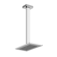 RETTANGOLO SHOWER Pommeau de douche anticalcaire au plafond avec bras à hauteur personnalisable GESSI