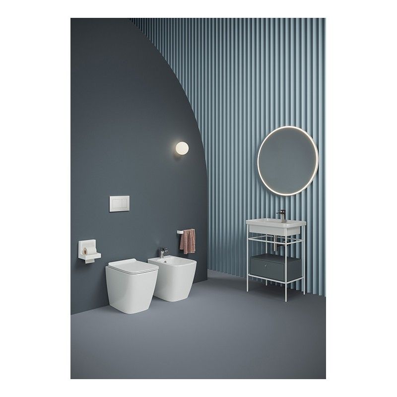 WC AU SOL AU MUR AVEC VORTICE A 16 DRAIN THE.REEL 36x52 ARTCERAM ARTCERAM - 1