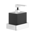 RETTANGOLO ACCESSOIRES GESSI schwarzer Wandspender