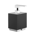 RETTANGOLO ACCESSORIES GESSI black free-standing dispenser