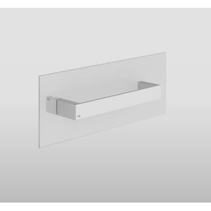 RETTANGOLO ACCESSORIES Handle and towel holder for glass 30cm GESSI