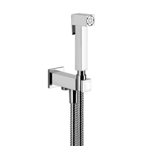 RETTANGOLO TOTAL LOOK GESSI wall-mounted shut-off hand shower