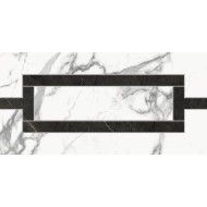 PRESTIGIO 15x30 STATUARIO APUANO GLOSSY FASCIA MINIMAL SQ - REFIN RB48 REFIN - 1