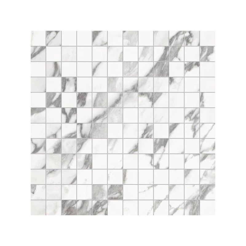 PRESTIGIO 30X30 ARABESCATO GLAENZEND MOSAIK SQ - REFIN RB55 REFIN - 1