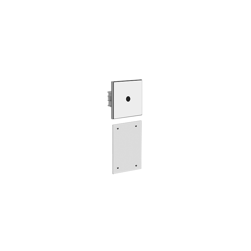RILIEVO External part Electronic wall-mounted remote control with box for adjusting the GESSI temperature and flow rate