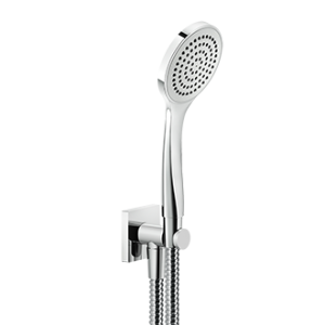 RILIEVO Ensemble de douche avec raccordement eau, douchette anticalcaire et flexible GESSI 1,5m
