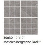 BERGSTONE 30x30 MOSAICO  DARK - CERAMICA SANT'AGOSTINO CSAMBEDA30 CERAMICA SANT'AGOSTINO - 1
