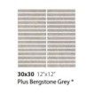 BERGSTONE 30x30 PLUS  GREY - CERAMICA SANT'AGOSTINO CSAPBEGR30 CERAMICA SANT'AGOSTINO - 1