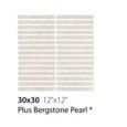 BERGSTONE 30x30 PLUS  PEARL - CERAMICA SANT'AGOSTINO CSAPBEPE30 CERAMICA SANT'AGOSTINO - 1