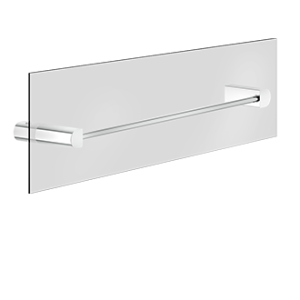 RILIEVO ACCESSORIES Maniglia e portasalvietta per vetro 60cm GESSI