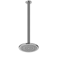 GOCCIA Anti-limestone ceiling shower head with customizable adjustable height arm GESSI