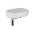 GOCCIA ACCESSORIES Porte-savon GRES mural blanc GESSI
