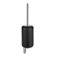 GOCCIA ACCESSORIES Porte-brosse de toilette mural GRES GESSI noir