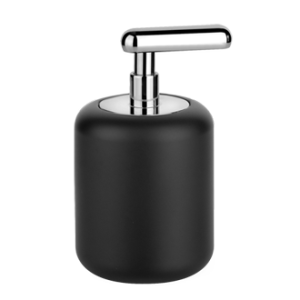 GOCCIA ACCESSORIES Dispenser in GRES d'appoggio nero GESSI