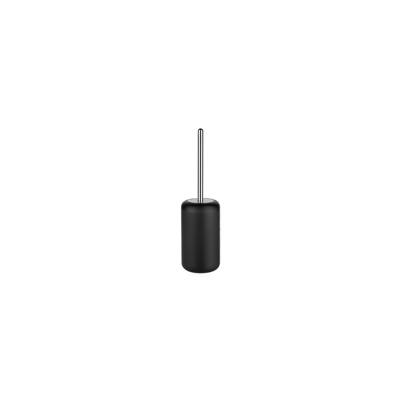 GOCCIA ACCESSORIES GESSI black free-standing GRES toilet brush holder