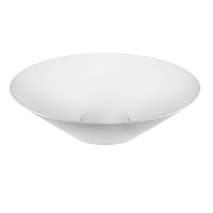 TOTAL LOOK Aufsatzwaschbecken aus Cristalplant ohne Überlauf GESSI