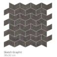 STONE LIFE SKETCH GRAPHITE MOSAICO 30X32 - CONTEMPORARY DESIGN FLORIM  779351 CONTEMPORARY DESIGN FLORIM - 1