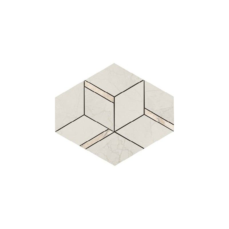 BOLGHERI STONE 37x22  Rombo White  NATURALE RETTIFICATO  - LA FABBRICA AVA 196101 LA FABBRICA AVA - 1