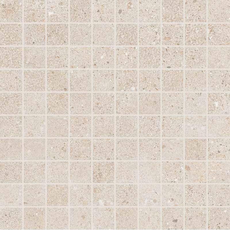 DISTRICT IVORY MOSAIC R10 30X30 BRUSHED  - CERAMICHE KEOPE IBM3 CERAMICHE KEOPE - 1