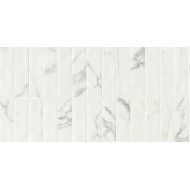 MINIATURE SCULTOREA STATUARIO VENA ARGENTO VELVET 6x24 - CERAMICHE MARCA CORONA J477 CERAMICHE MARCA CORONA  - 1