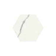 SCULTOREA STATUARIO VENA ARGENTO ESAGONA 25x21,6 - CERAMICHE MARCA CORONA J469 CERAMICHE MARCA CORONA  - 1
