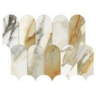 SCULTOREA  CALACATTA VENA ANTICA TESSERE  ARCO REFLEX  41,2x30,3 - CERAMICHE MARCA CORONA J585 CERAMICHE MARCA CORONA  - 1