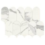 SCULTOREA  STATUARIO VENA ARGENTO MOSAIC  ARCO REFLEX  41,2x30,3 - CERAMICHE MARCA CORONA J586 CERAMICHE MARCA CORONA  - 1