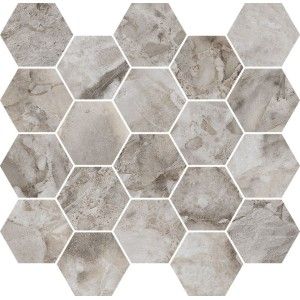 Iskra Mosaico Esagona Ceppo di Gré Levigato 30x31 - CERDOMUS 94471 CERDOMUS - 1