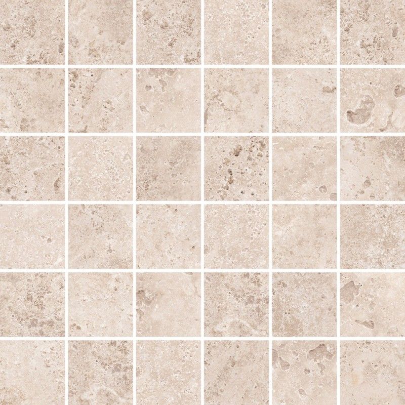 Tibur Mosaico 4,7x4,7 Tufo 30x30 - CERDOMUS 88441 CERDOMUS - 1
