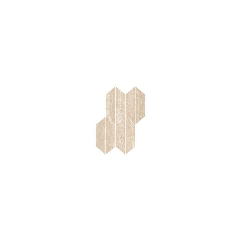 REALSTONE TRAVERTINO 29,4X40,7 VEIN BEIGE MOSAIQUE LOSANGA - RAGNO RCLC RAGNO  - 1