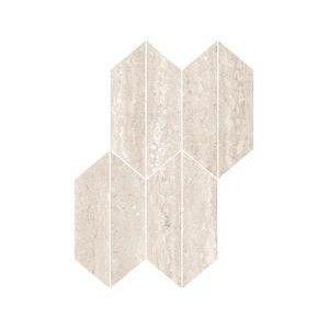REALSTONE TRAVERTINO 29,4X40,7 VEIN BIANCO MOSAICO LOSANGA - RAGNO RCLE RAGNO  - 1