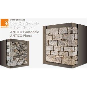 GEOPIETRA CANTONALE ANTICO   Ecke Rekonstruierter Beschichtungsstein GEOPIETRA - 1