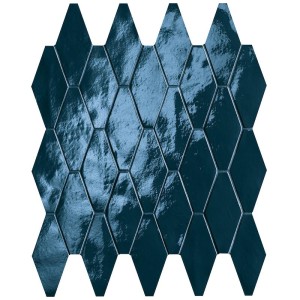 GLIM BLU NAVY ROMBI MOSAICO 31X35,5 BRILL - FAP CERAMICHE fRW8 FAP CERAMICHE - 1