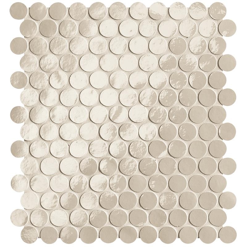 GLIM AVORIO ROUND MOSAICO 29,5X32,5 BRILL - FAP CERAMICHE fROF FAP CERAMICHE - 1