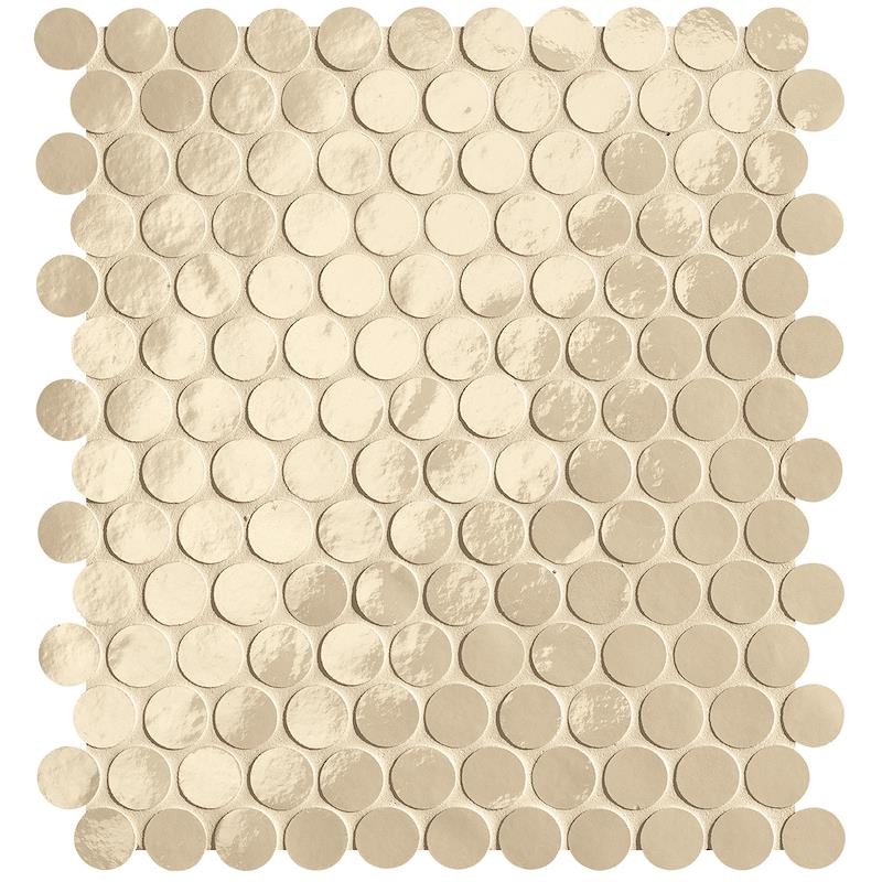 GLIM BEIGE ROUND MOSAICO 29,5X32,5 BRILL - FAP CERAMICHE fROG FAP CERAMICHE - 1
