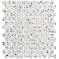 GLIM GEMME AZZURRO ROUND MOSAIQUE 29,5X32,5 MATT - FAP CERAMICHE fRUB FAP CERAMICHE - 1