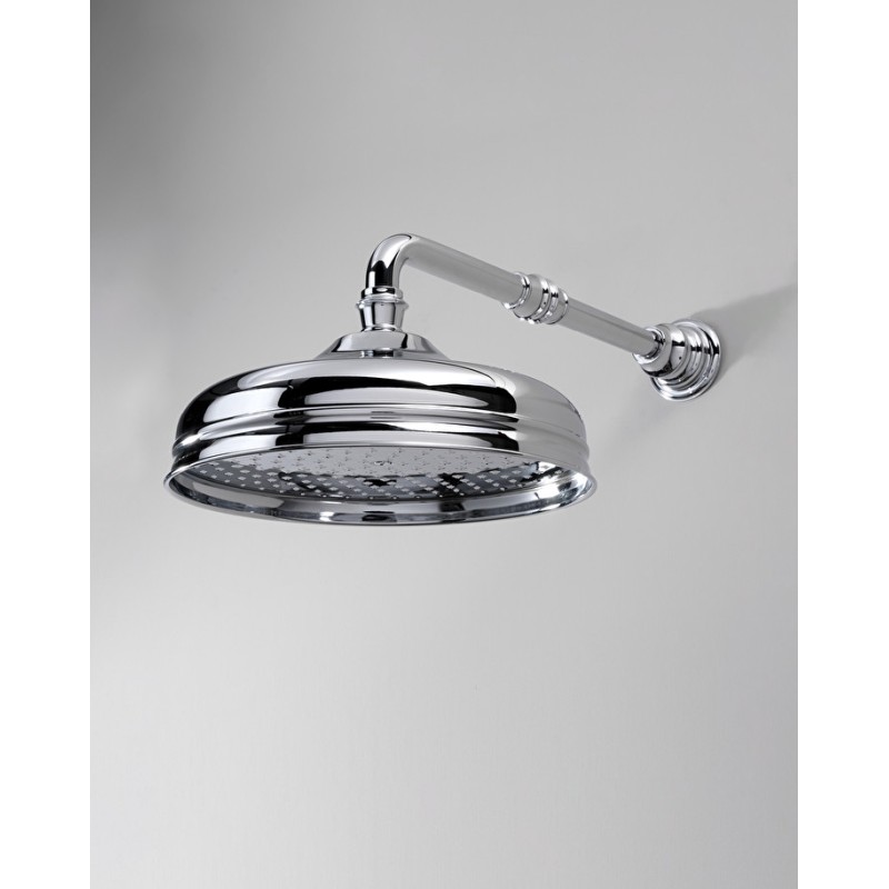 Shower Roses and Arms Kopfbrause mit Antikalkscheibe L30xH15,5xD30 - Chrom DEVON&DEVON - 1
