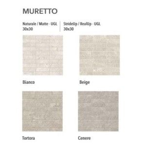 DORSET BEIGE CROSS CUT MURETTO 9MM 30X30 - ITALGRANITI GROUP DR03MB9 ITALGRANITI GROUP - 1