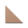 COLOR STUDIO 20X20X28 TRIANGLE  MALT 6MM - PORCELAINGRES XTRI366X6 PORCELAINGRES - 1