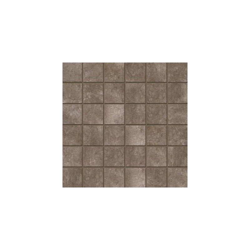 SILK STONE 30X30 MOSAICO 4,7 VELVET BROWN 6MM - PORCELAINGRES X370353X6 PORCELAINGRES - 1