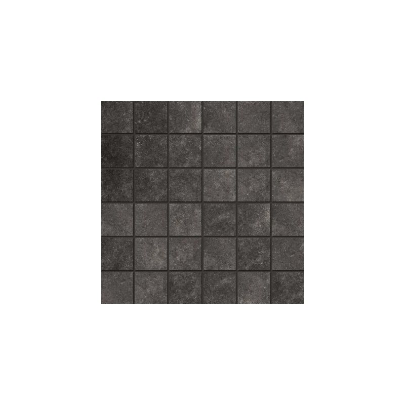 SILK STONE 30X30 MOSAICO 4,7 BLACK CHIFFON 6MM - PORCELAINGRES X370354X6 PORCELAINGRES - 1