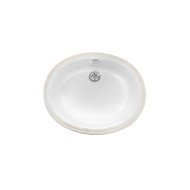 Weiß 50 Unterbauwaschbecken L50,5xH19xD41 Weiß DEVON&DEVON - 1