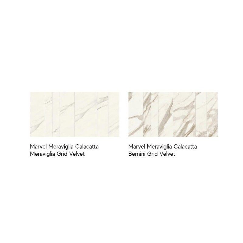 Marvel Meraviglia Calacatta Meraviglia 59,5X118,2 Grid Velvet CERAMICHE ATLAS CONCORDE - 1