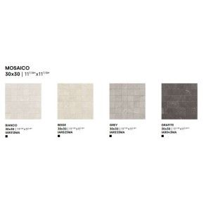 ARDESIA GRAFITE MOSAIK 30X30 - IMPRONTA IAR043MA IMPRONTA - 1