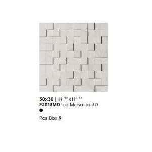 FJORD ICE MOSAIK 3D 30X30 - IMPRONTA FJ013MD IMPRONTA - 1