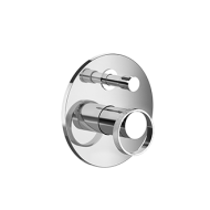 RING External part 2-way wall mounted mixer with GESSI bathroom / shower automatic diverter GESSI SPA  - 2